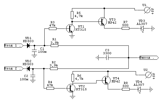 Детектор блок U3.